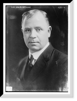 Historic Framed Print, Gov. Geo. A. Carlson,  17-7/8" x 21-7/8"