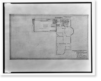 Alterations to a drugstore (Peoples Drug Store No. 10"), 18th Street and Columbia Road, N.W. (lot 822, sq. 2560), Washington, D.C. Second floor plan" Classic, Vintage Wall Art