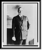 Senator Robert F. Wagner, author of the bill creating the federal employment system, Antique Poster