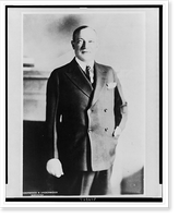 Senator Robert F. Wagner, author of the bill creating the federal employment system, Antique Poster