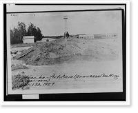 Poydras, La., artificial crevasse (looking down stream), Antique Wall Art