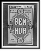 Historic Framed Print, Ben-Hur.,  17-7/8" x 21-7/8"