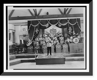 Jimmy Dorsey and Orchestra on stage in a scene from Hollywood Canteen"", Antique Wall Art