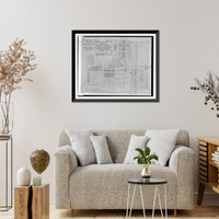 Historic Framed Print, [Alterations to an Episcopal church (St. Margaret's Church"),  Connecticut Avenue and Bancroft Place,  N.W.,  Washington,  D.C. Full scale detail,  doors between parish hall and church]",  17-7/8" x 21-7/8"