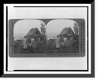 Historic Framed Print, Hut of oyster fishermen, Chesapeake Bay, near Sherwood, Md., U.S.A.,  17-7/8" x 21-7/8"