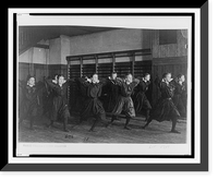 Historic Framed Print, [Female students exercising in a gymnasium, Western High School, Washington, D.C.],  17-7/8" x 21-7/8"