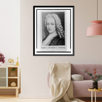 Historic Framed Print, Ludwig, Freiherr v. Holberg.E. Hader, pinxit. ; phot. u. verl. v. Sophus Williams, Berlin W.,  17-7/8" x 21-7/8"