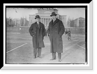 Historic Framed Print, Columbia coaches Howe & Hann,  17-7/8" x 21-7/8"