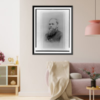 Dudley J. Spaulding, Wisconsin businessman, half-length portrait, facing left.Alex. Hesler, Historic Reproduction