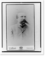 Adolf C.A. Runnebaum, half-length portrait, facing slightly right.C. Remde, Eisenach. Classic, Vintage Wall Art
