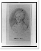 Historic Framed Print, Schiller's mutter,  17-7/8" x 21-7/8"