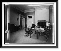 General reception room, new White House offices, Vintage Print