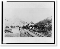 Tchifte Khan at beginning of heavy work crossing Taurus range, Antique Wall Art