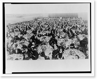 Freedom Fund Dinner, National Association for the Advancement of Colored People, Hotel Roosevelt, New York City, November 22, 1957.Standard Flashlight Co. Inc., New York City. Heritage Wall Art Pri