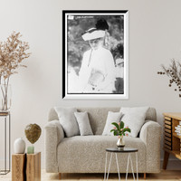 Historic Framed Print, Mrs. A. McKinney,  17-7/8" x 21-7/8"