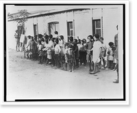 Greek and Armenian refugee children in barracks near Athens. Greece received 1,000,000 refugees or one to each family of the country, Antique Wall Art