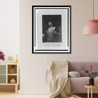 Blanche Marchesi, half-length portrait, facing left.J. Pursey, Edinburgh, Vintage Print