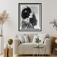 Josephine Lucchese, colorature soprano.Alfred's, L.A. - 3, Antique Wall Art