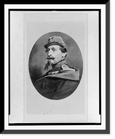 Historic Framed Print, [Napoleon III, head-and-shoulders portrait, facing left],  17-7/8" x 21-7/8"