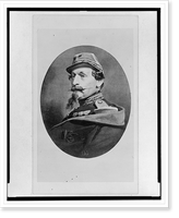 Historic Framed Print, [Napoleon III, head-and-shoulders portrait, facing left],  17-7/8" x 21-7/8"