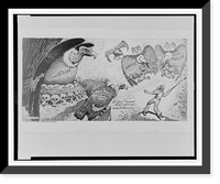 Uncle Sam beating off dope peddler", "bandit", and "white slaver" vultures from brood of the vulture, "prohibition"" Classic, Antique Wall Art