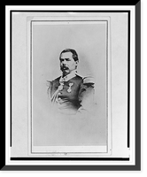 General Ram&oacute;n Mendez, head-and-shoulders portrait, facing front, Vintage Poster