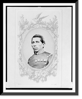 Historic Framed Print, [General Tomas Mej&iacute;a, head-and-shoulders portrait, facing front] - 2,  17-7/8" x 21-7/8"