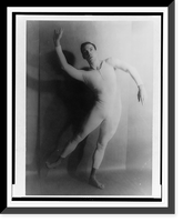 Historic Framed Print, [Portrait of Paul Taylor, in Episodes, New York City Ballet],  17-7/8" x 21-7/8"