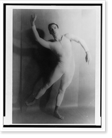 Historic Framed Print, [Portrait of Paul Taylor, in Episodes, New York City Ballet],  17-7/8" x 21-7/8"