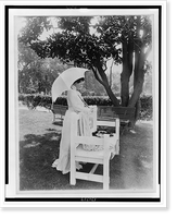 Historic Framed Print, Mrs. Theodore Roosevelt,  17-7/8" x 21-7/8"