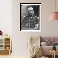 Historic Framed Print, Gen. Castelneau,  17-7/8" x 21-7/8"