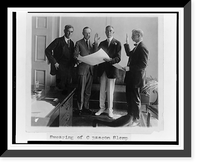 Swearing of C. Bascom Slemp as Secretary to Pres. Coolidge, Historic Print