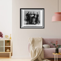 Swearing of C. Bascom Slemp as Secretary to Pres. Coolidge, Historic Print