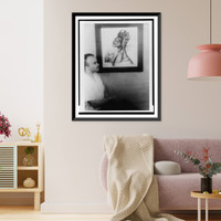 Portrait of Eldzier Cortor - 2, Antique Poster