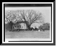 Home sweet home being moved to its permanent location, passing the south grounds of the White House, Historic Reproduction