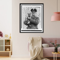 Tige" the White House cat and pet of Mrs. Coolidge has been returned", Vintage Wall Art