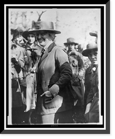 Mrs. Herbert Hoover, wife of the Secty of Commerce, is President of the Girl Scouts of America, Antique Wall Art