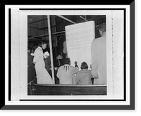 Chicago youth council Emmett Till memorial mass meeting, Sept. 30, 1955, Metropolitan Community Church, Vintage Wall Art
