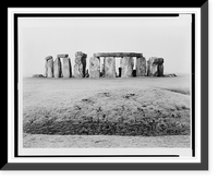 Historic Framed Print, Stonehenge.Paul Caponigro. - 3,  17-7/8" x 21-7/8"