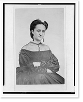 Historic Framed Print, [Half-length portrait of a woman, seated, facing front] - 3,  17-7/8" x 21-7/8"