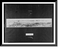 Miami's Bay Front Park and Biscayne Bay with skyline of Miami Beach in distance, Vintage Wall Art