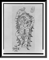Rangda a witch/widow who practices black magic, Historic Reproduction