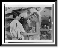 Miguel Covarrubias talking to an elderly Balinese woman Classic, Vintage Print