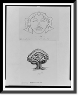 The aftermath" Tjil&iacute; from a clay tile.", Antique Poster