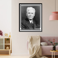 Hugh Butler, head-and-shoulders portrait, facing front.Washington Press-Photo Bureau. Classic, Historic Print