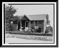 House owned by Mrs. Edward Cooney at Rita Place, Copeague, L. I..World-Telegram photo, Antique Poster