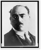 Rudolf Hilderding, head-and-shoulders portrait, facing front Classic, Historic Reproduction