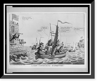 Historic Framed Print, A New catamaran expedition!!,  17-7/8" x 21-7/8"