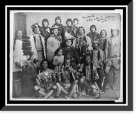 Historic Framed Print, Navajo's,  17-7/8" x 21-7/8"