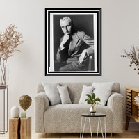 Ernst Glaeser, three-quarter length portrait, seated, facing front, Antique Print